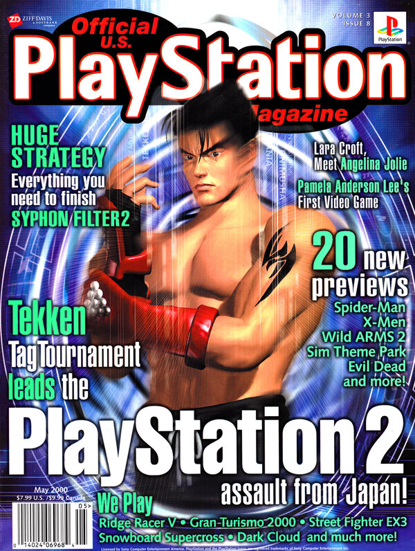 Official U.S. PlayStation Magazine Issue 032 (May 2000) cover